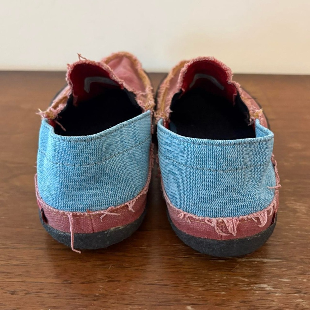 Timberland Red & Blue Boat Shoes - Picture 5 of 8